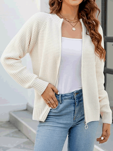 Cardigan Femme Tricoté Élégant | ELEGANZA