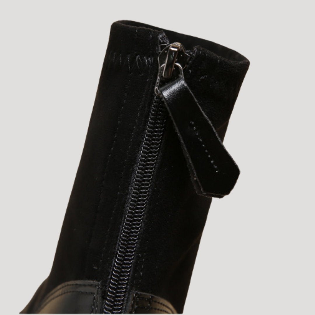 Bottines Femmes à Boucles en Daim | SUEDECLASS