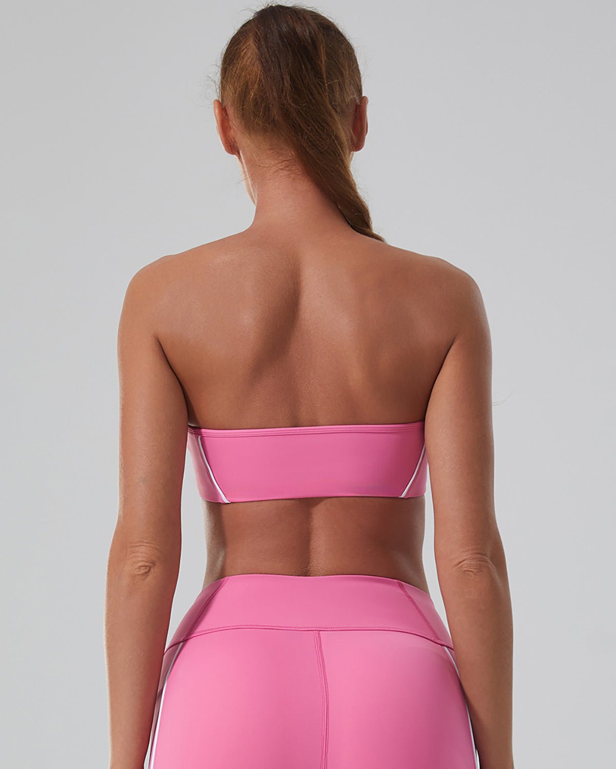 Brassière de Sport Bandeau Rose | FITBRAND