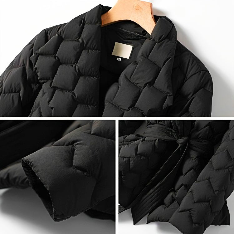 Doudoune Matelassée Femme avec Ruban | WINTERFIT™