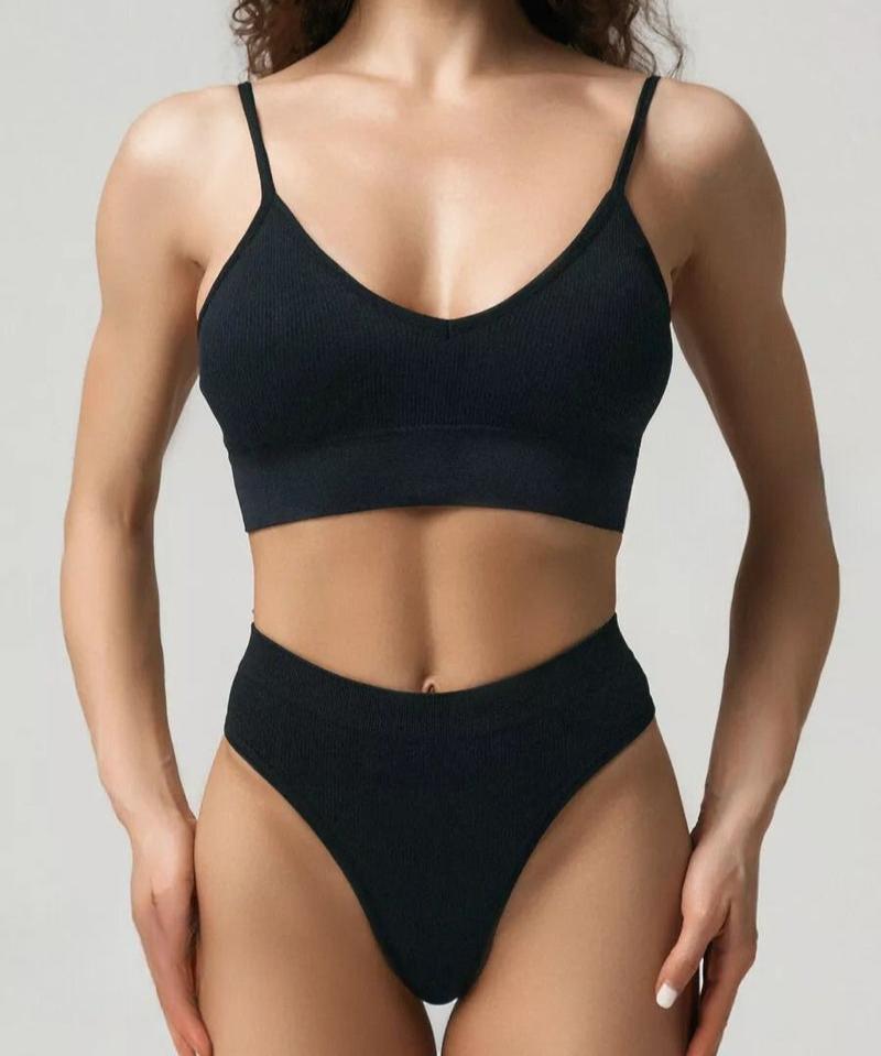 Ensemble Soutien Gorge Tanga Confortable