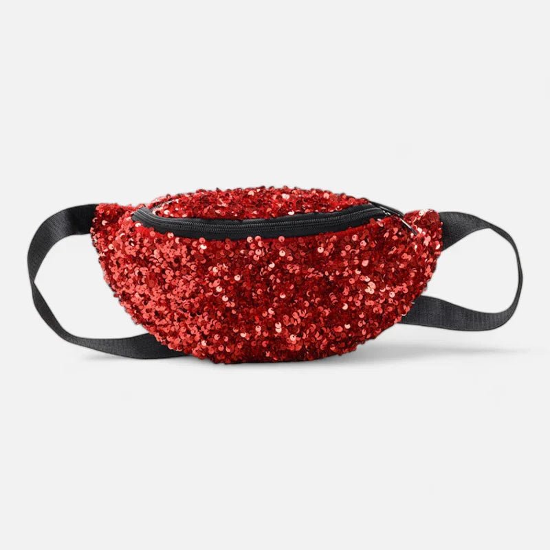 Grand Sac Banane à Sequins Tendance | STELLANA