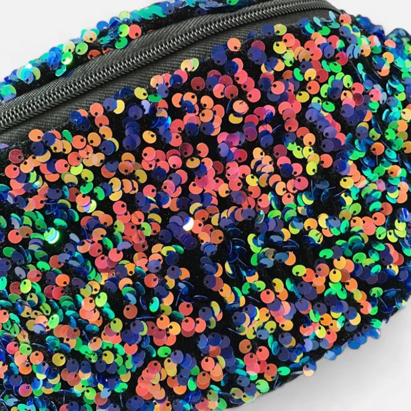 Grand Sac Banane à Sequins Tendance | STELLANA