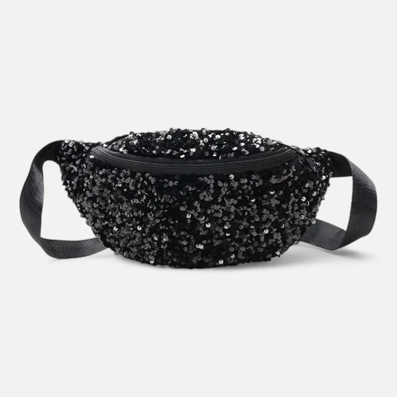 Grand Sac Banane à Sequins Tendance | STELLANA