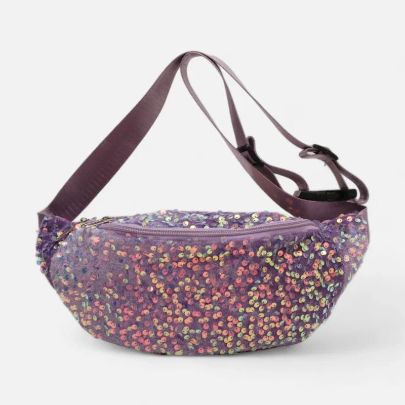 Grand Sac Banane à Sequins Tendance | STELLANA