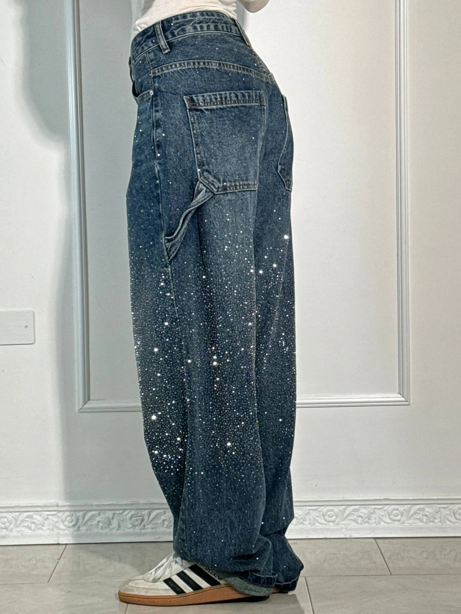 Jean Femme Denim Scintillant | BALLON CARPENTER