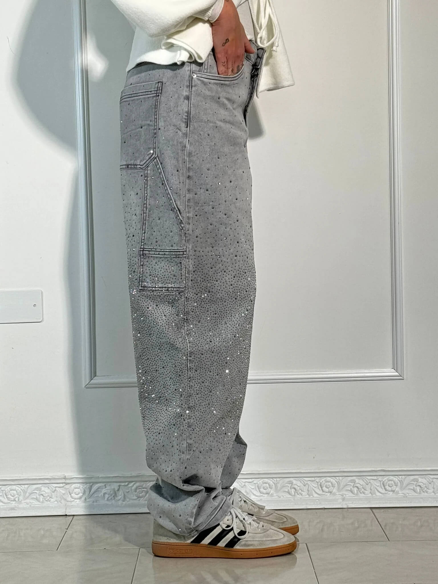 Jean Femme Denim Scintillant | BALLON CARPENTER