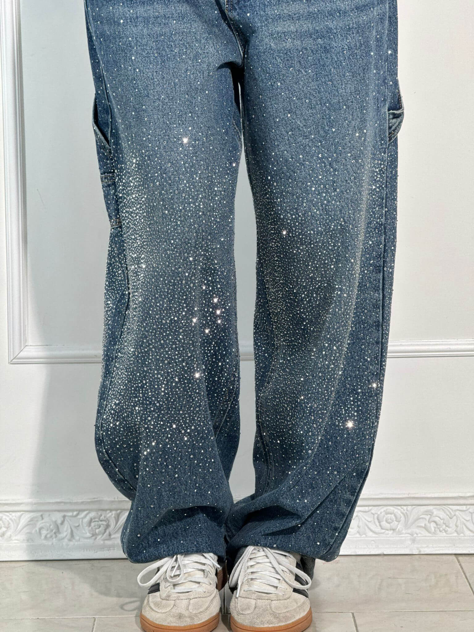 Jean Femme Denim Scintillant | BALLON CARPENTER