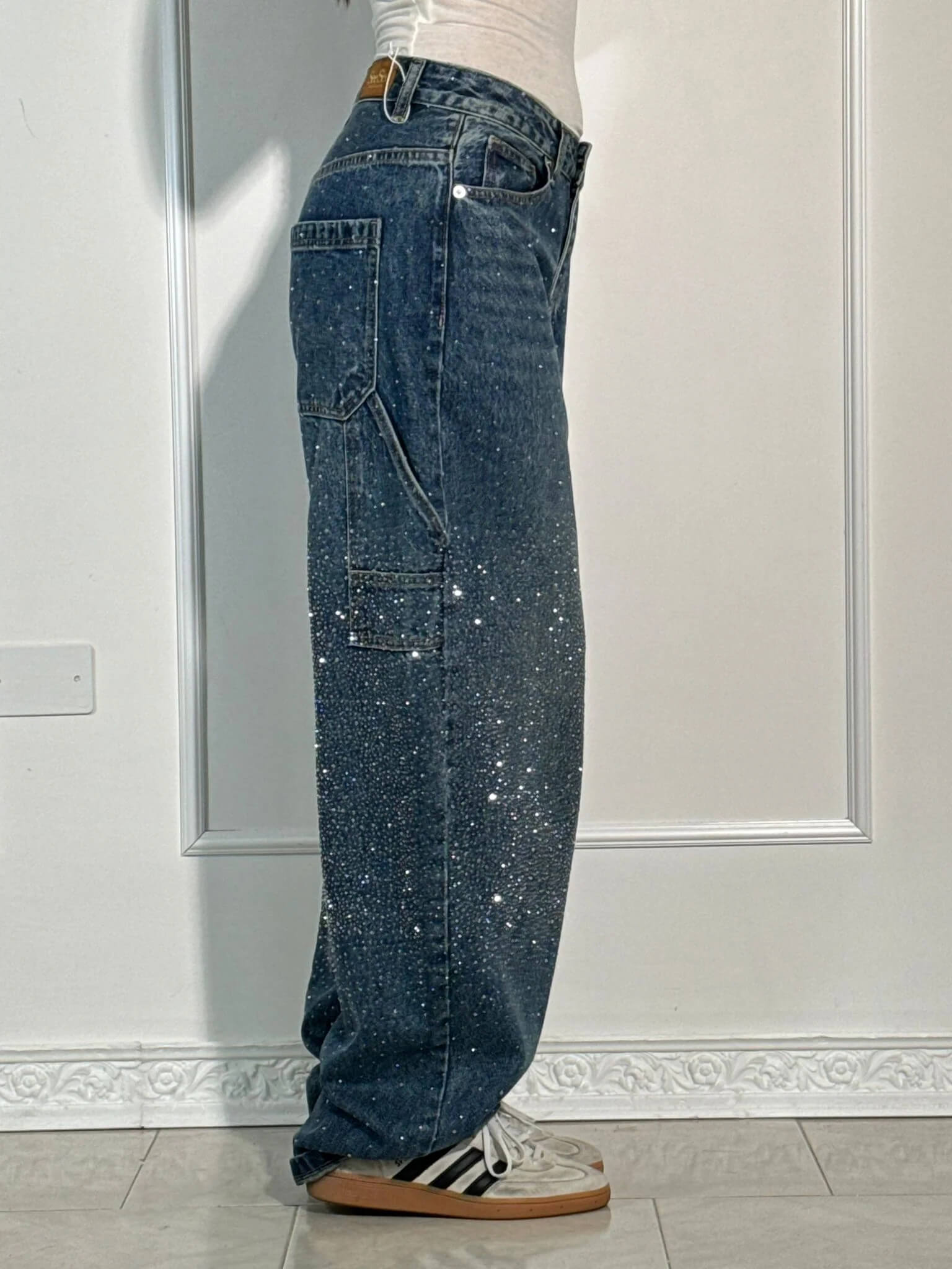 Jean Femme Denim Scintillant | BALLON CARPENTER