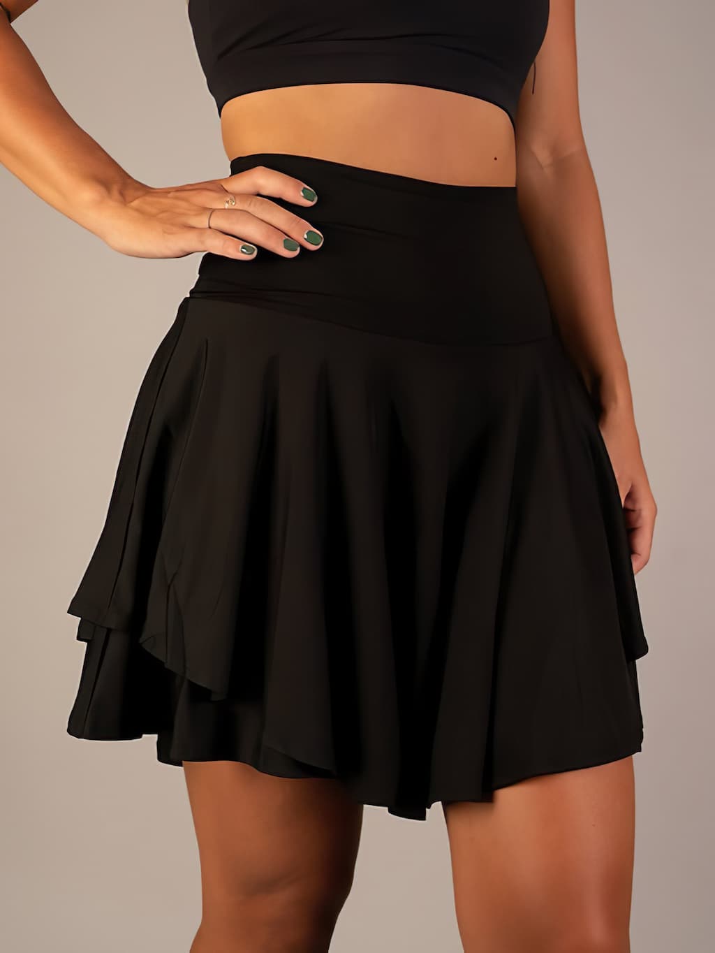 Jupe de Tennis Femme avec Short Intégré et Poches | MAJA