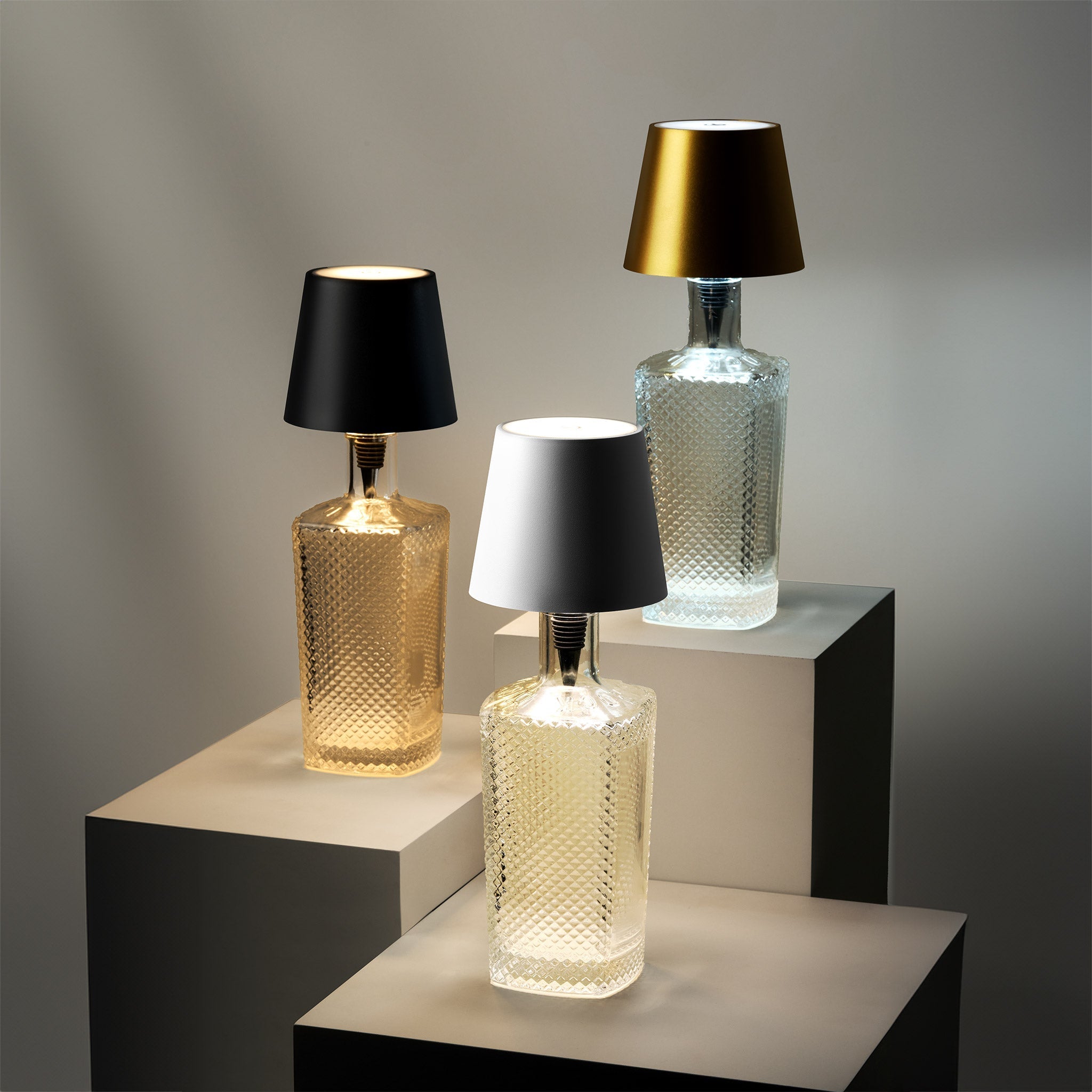 Lampe de Bouteille Sans Fil Élégante | LUMIBOTTLE™