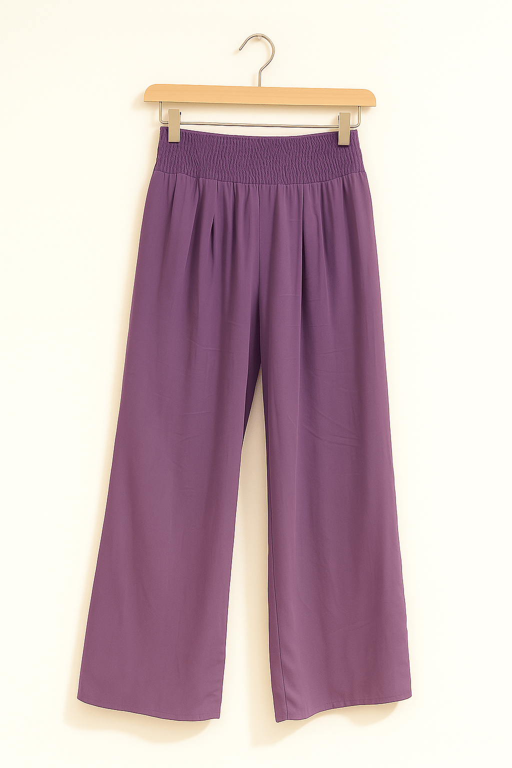 Pantalon Femme à Taille Élastique et Coupe Large | KARIN