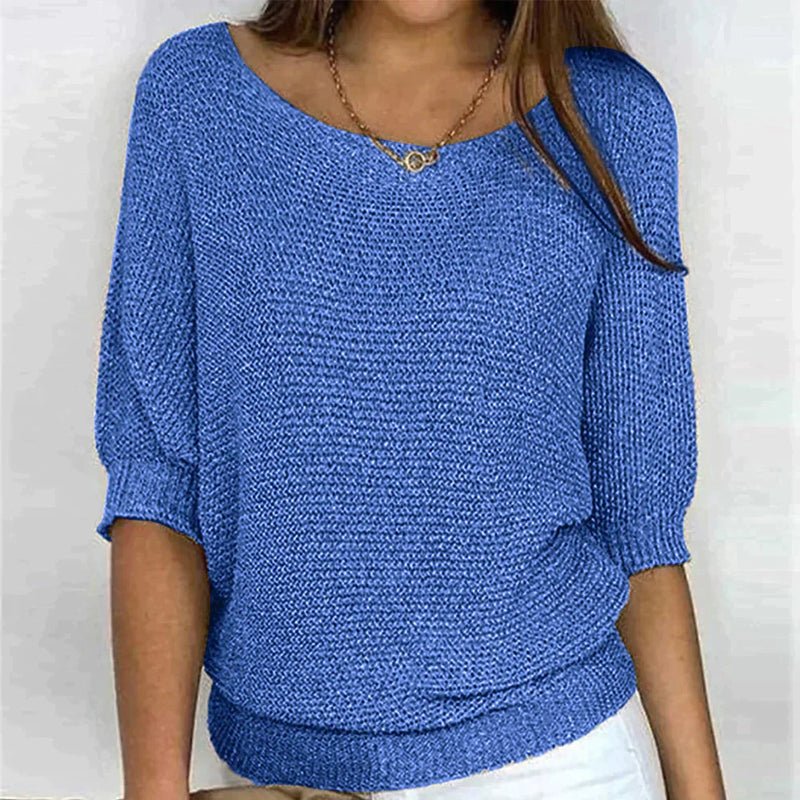 Pull Élégant en Maille Fine | FINESTY™