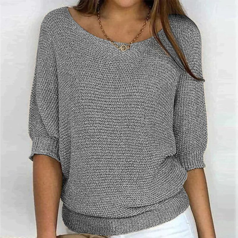 Pull Élégant en Maille Fine | FINESTY™
