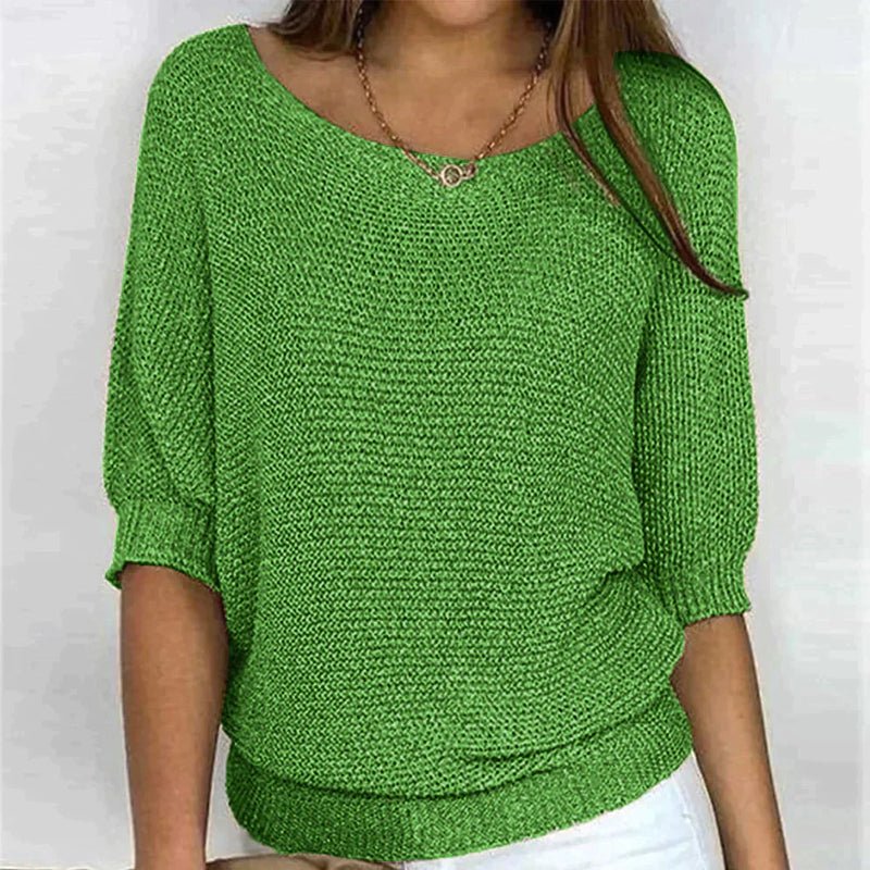 Pull Élégant en Maille Fine | FINESTY™