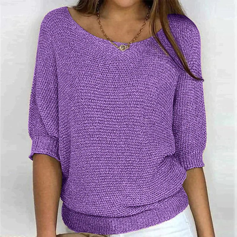 Pull Élégant en Maille Fine | FINESTY™