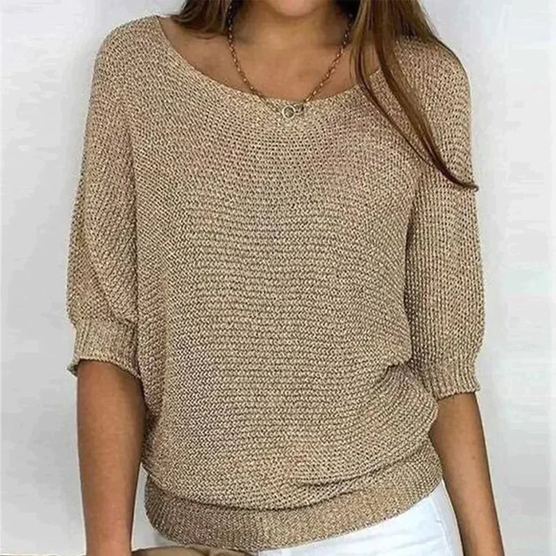 Pull Élégant en Maille Fine | FINESTY™