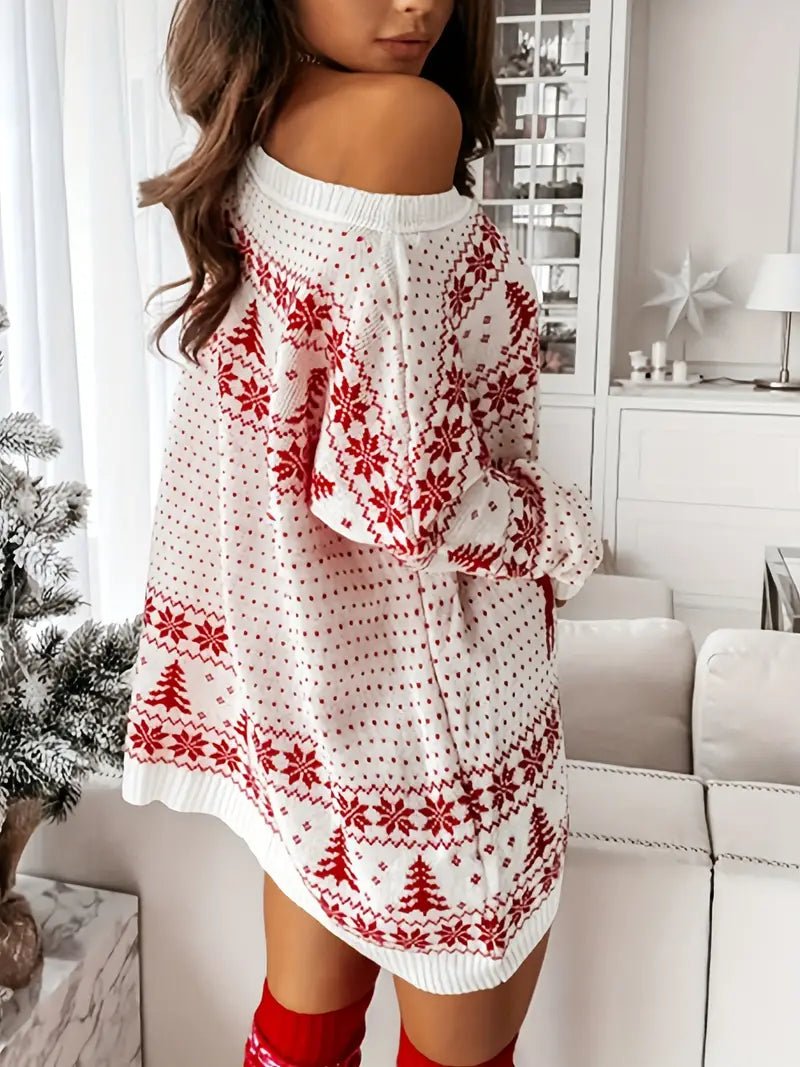 Pull Femme à Motifs Hivernal | COSY