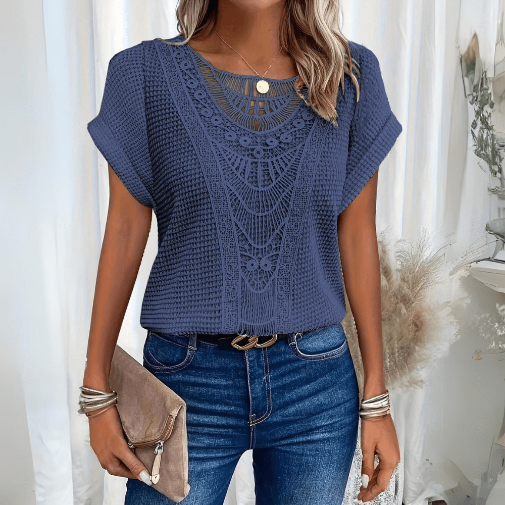 T-Shirt Femme Léger à Motifs | VIVIANA