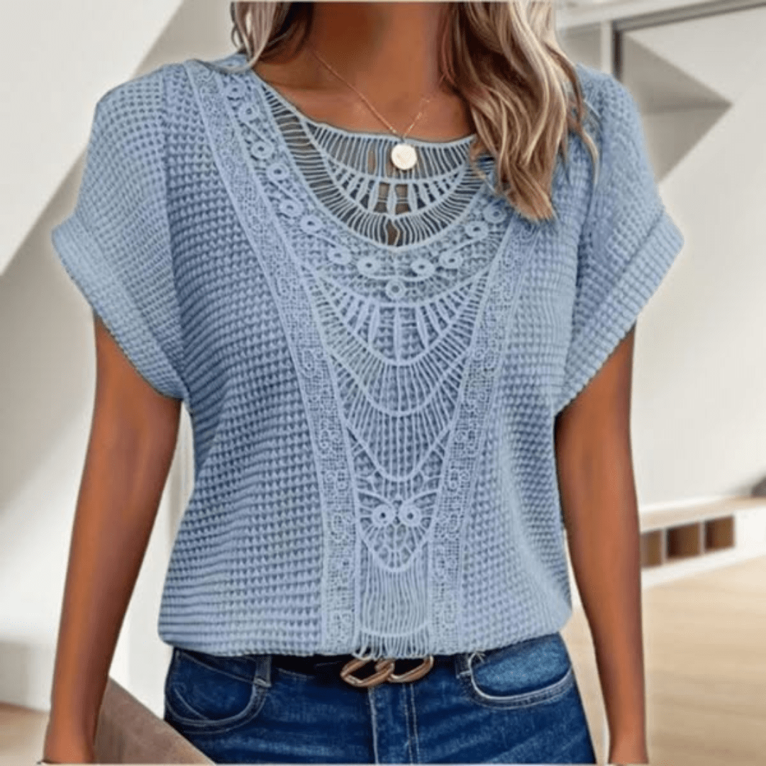 T-Shirt Femme Léger à Motifs | VIVIANA