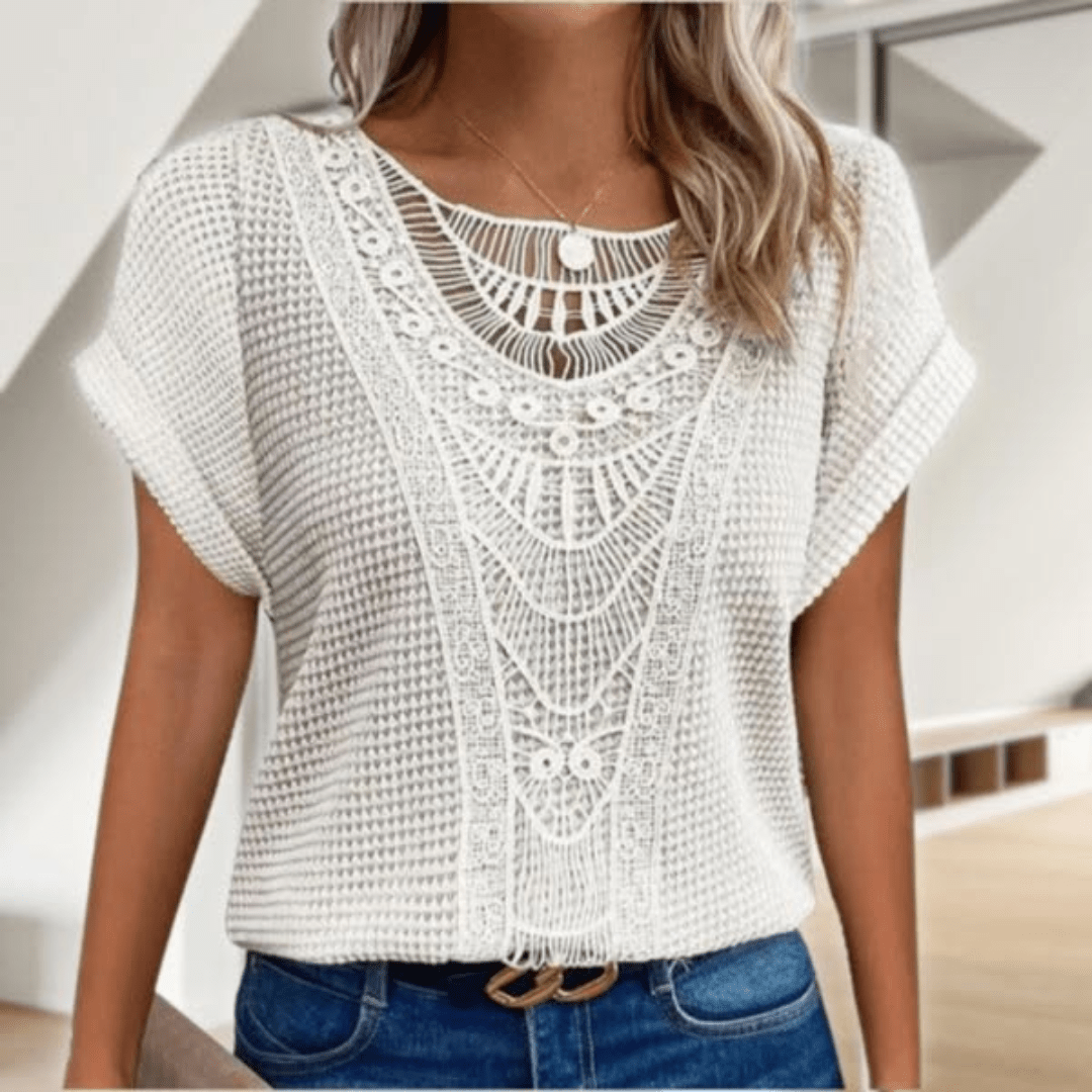 T-Shirt Femme Léger à Motifs | VIVIANA