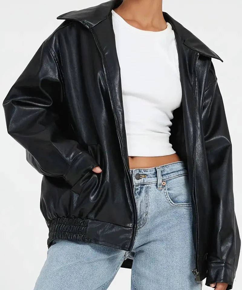 vestes bomber femme noir