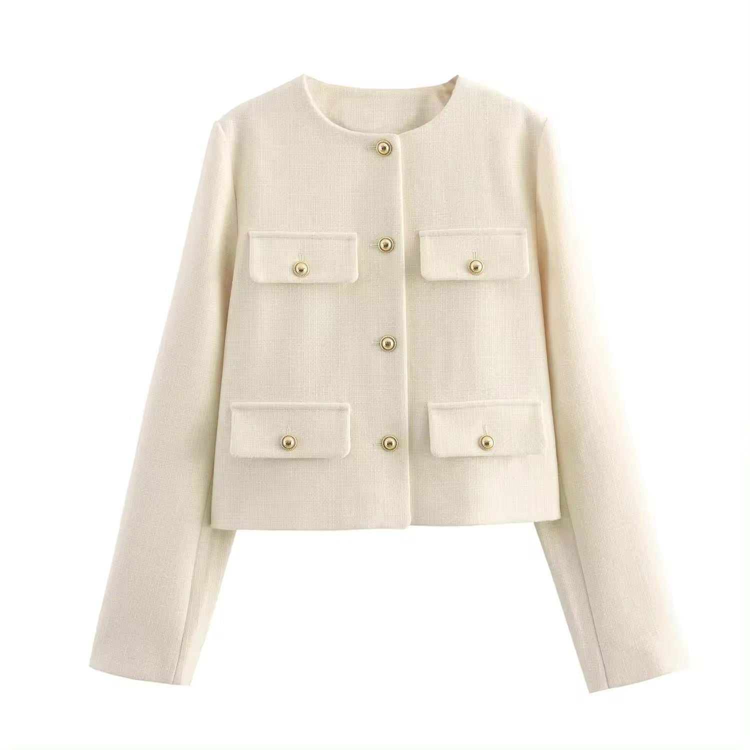 Veste Minimaliste Courte Femme | SIMPLICITY™