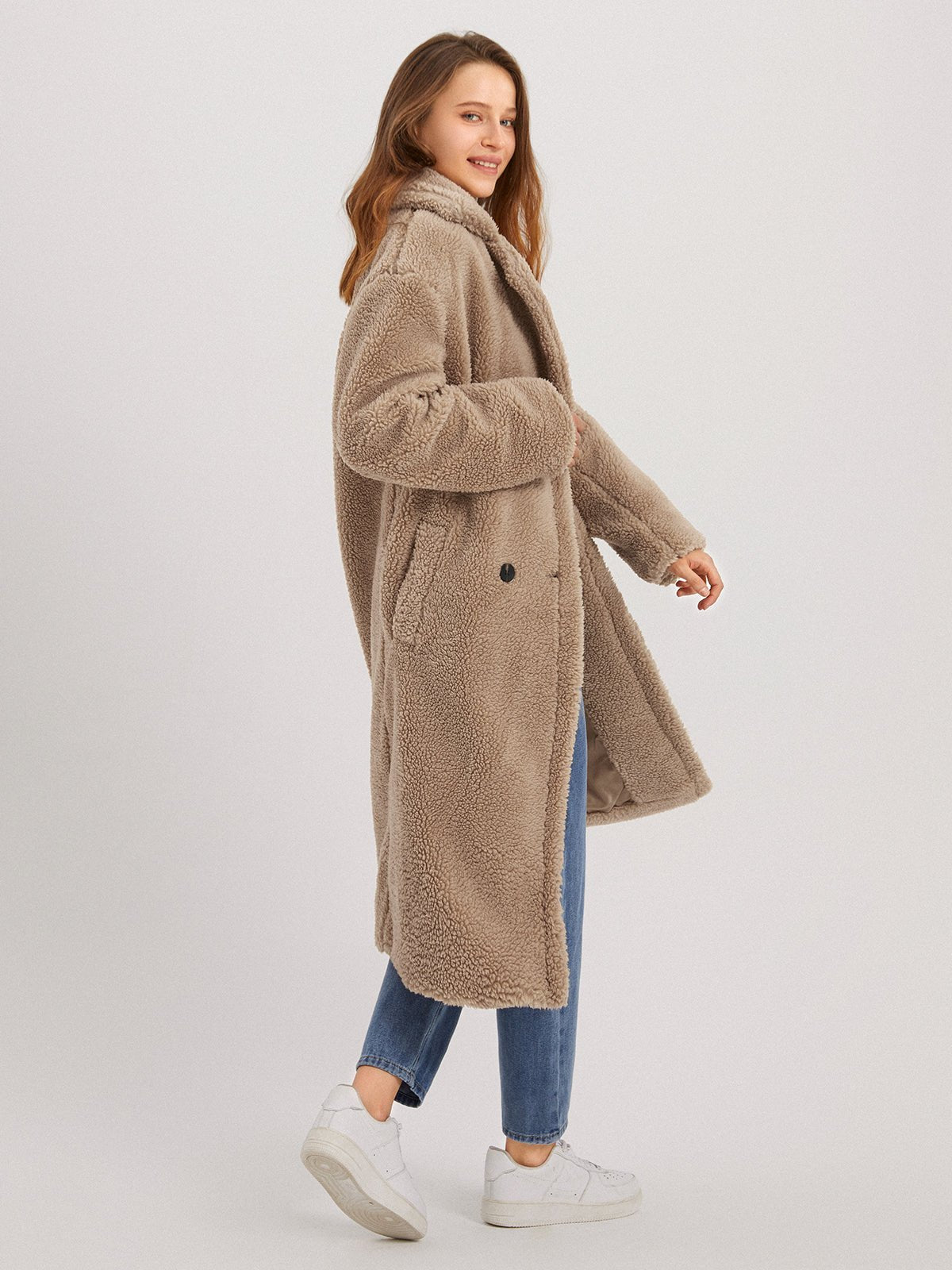Veste Polaire Longue Femme | HANACOZY™