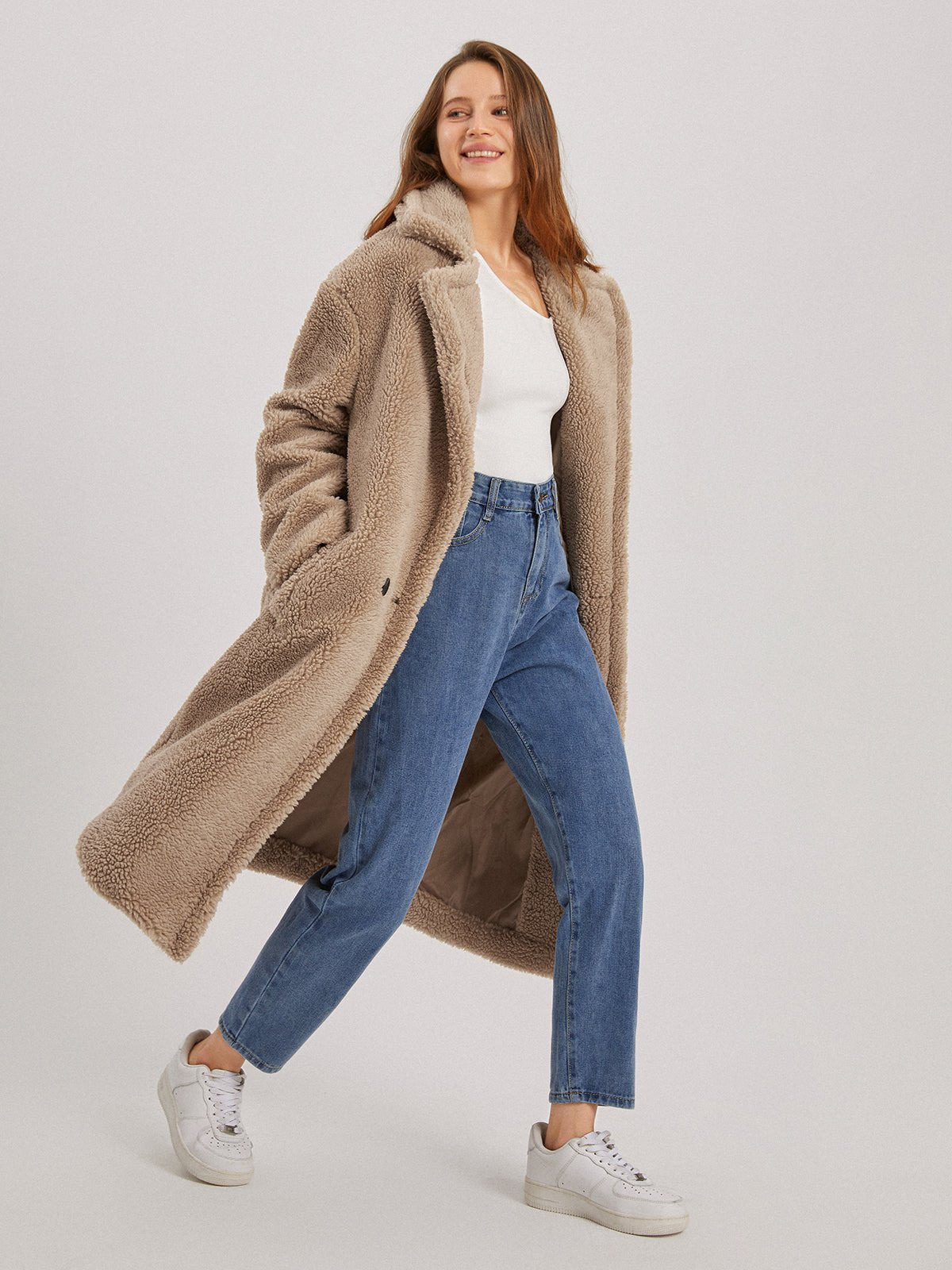 Veste Polaire Longue Femme | HANACOZY™