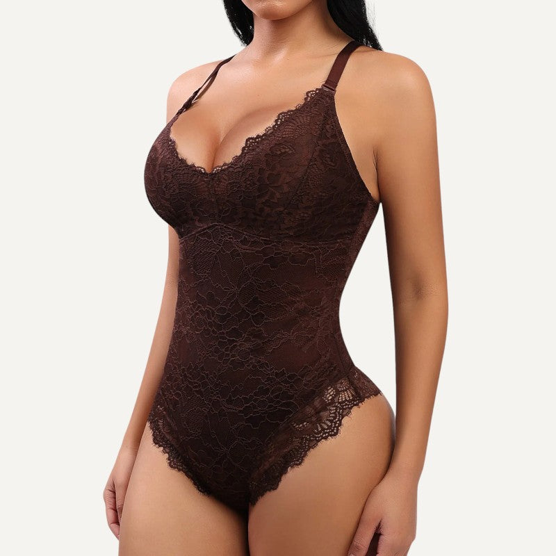 Body Gainant Dentelle Complete | LACEGLAM™