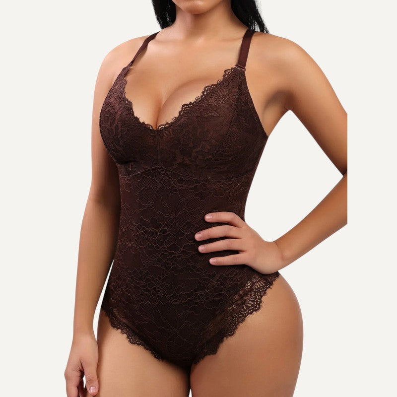 Body Gainant Dentelle Complete | LACEGLAM™