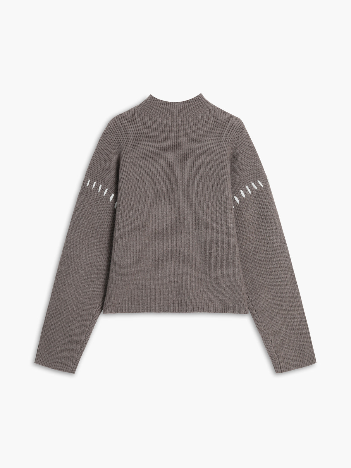 Pull Oversize Col Montant | FOCUSKNIT™