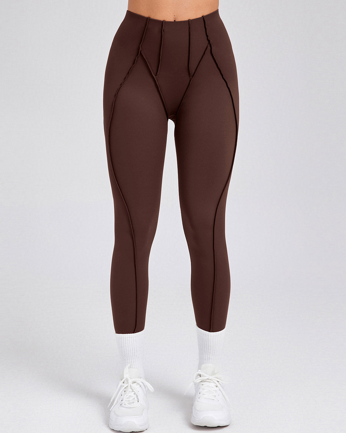 Legging Sculptant Marron | KIRASCULPT