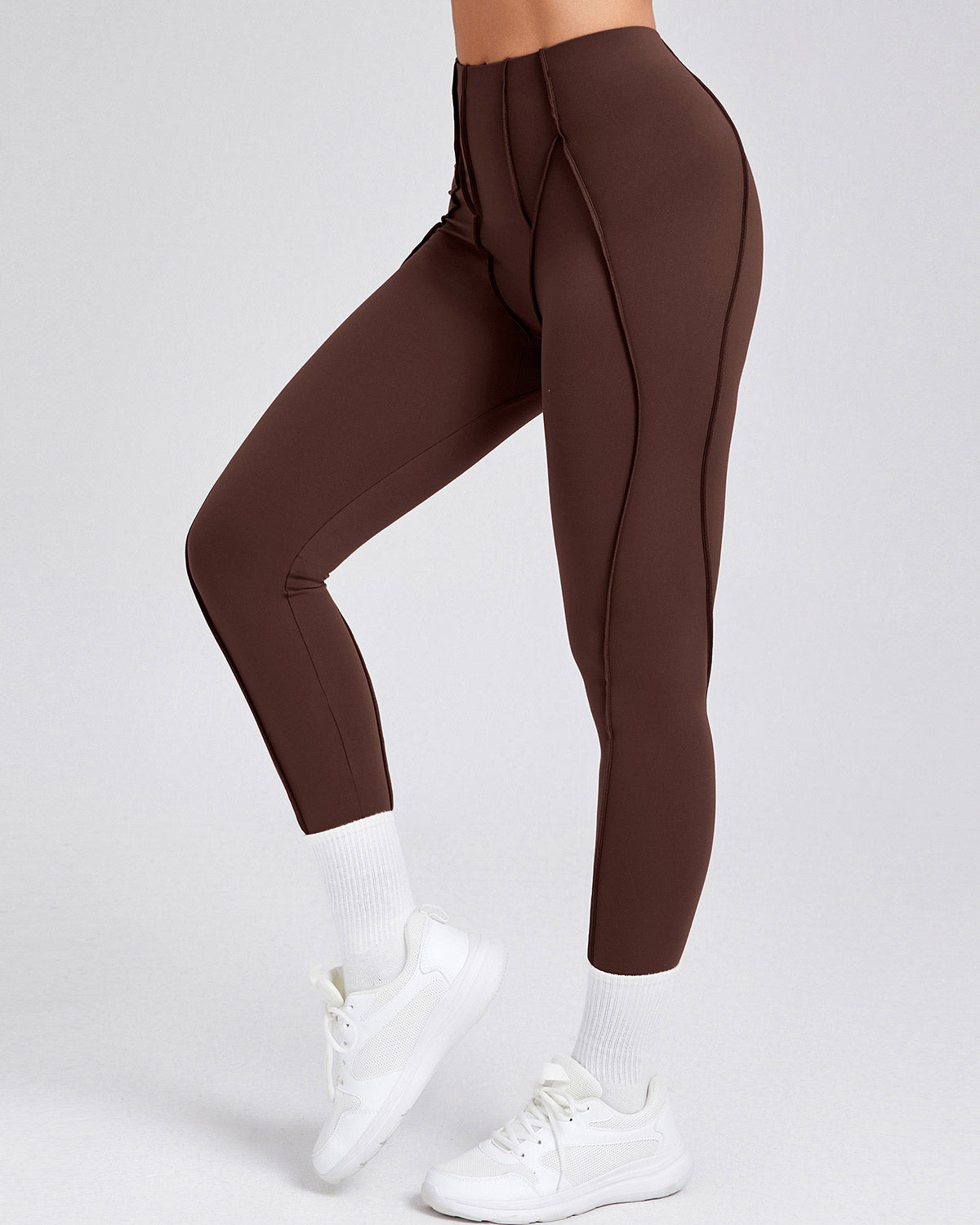 Legging Sculptant Marron | KIRASCULPT