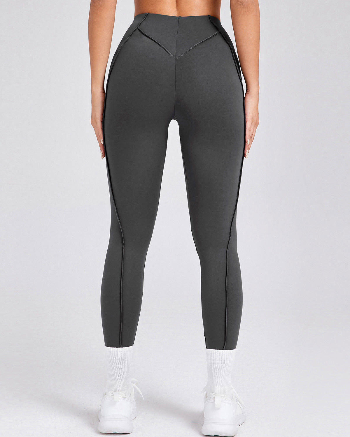 Legging Sculptant Gris Performance | KIRASCULPT