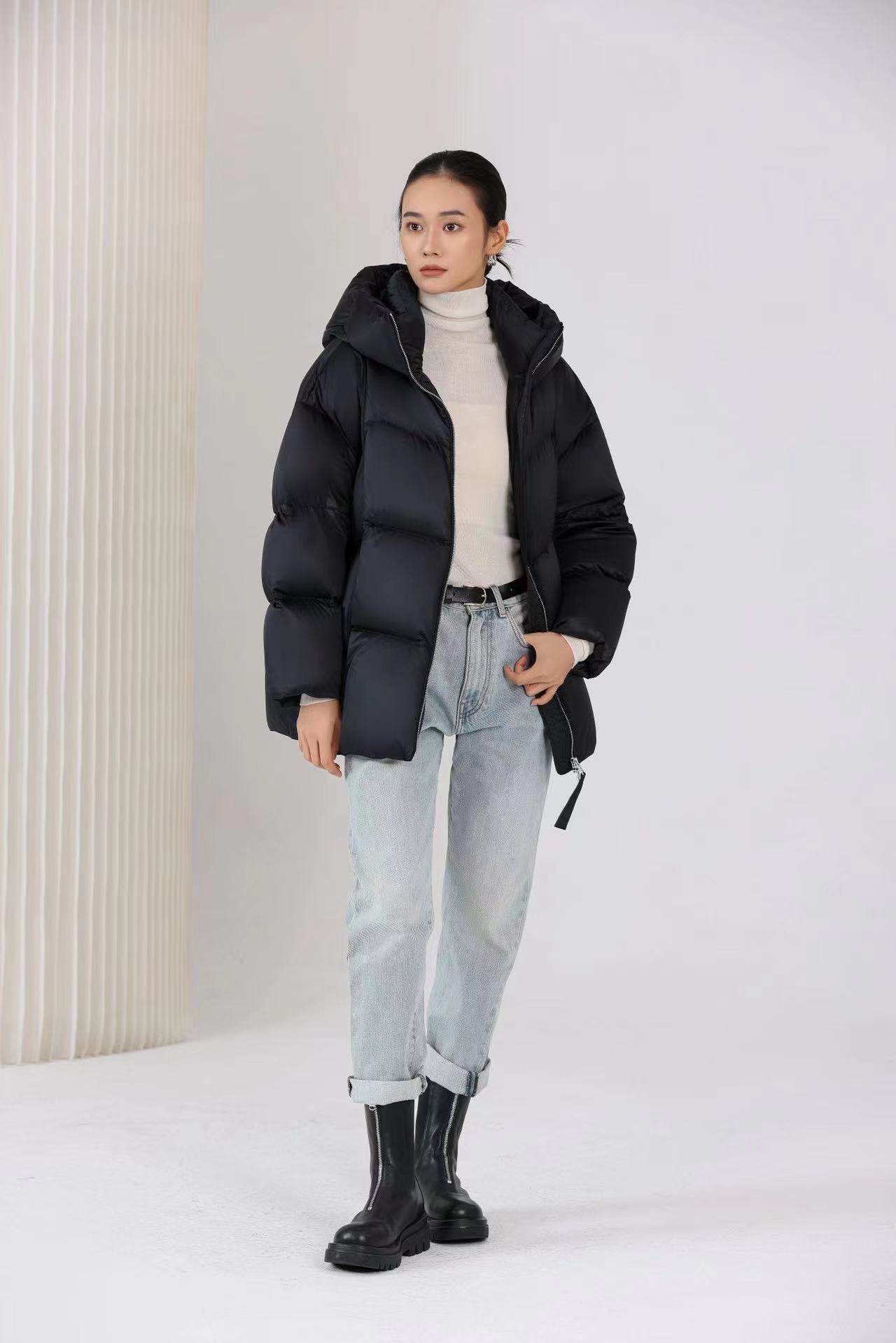 Doudoune Femme Oversize avec Capuche | COSYLUX