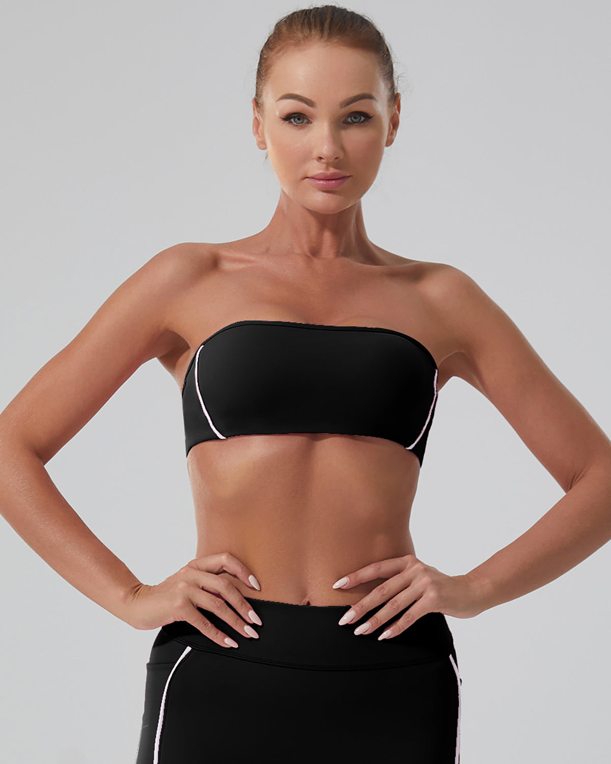 Brassière de Sport Bandeau Noir | FITBRAND™