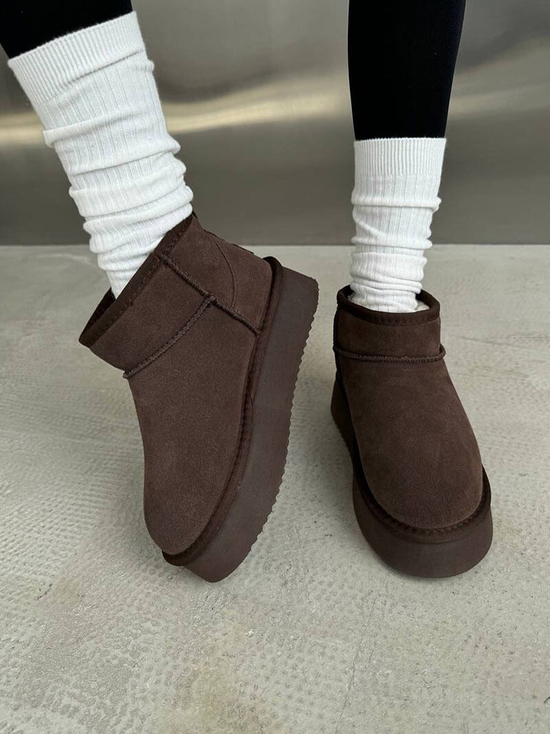 Bottines Femmes en Faux Suede | SOFIA