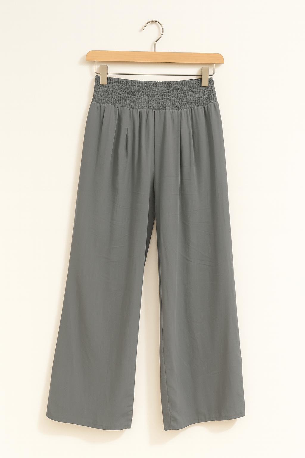 Pantalon Femme à Taille Élastique et Coupe Large | KARIN