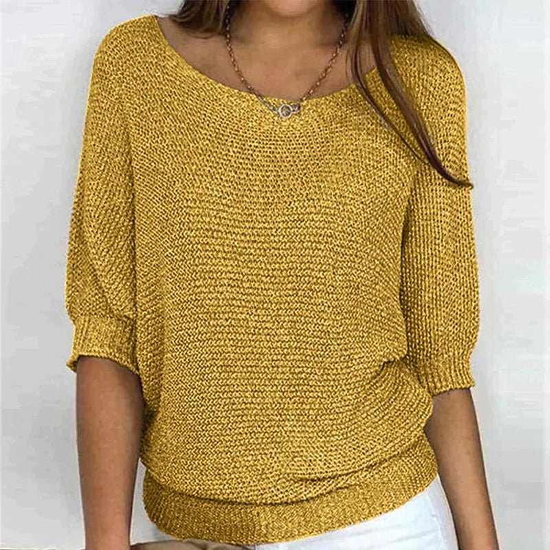Pull Élégant en Maille Fine | FINESTY™
