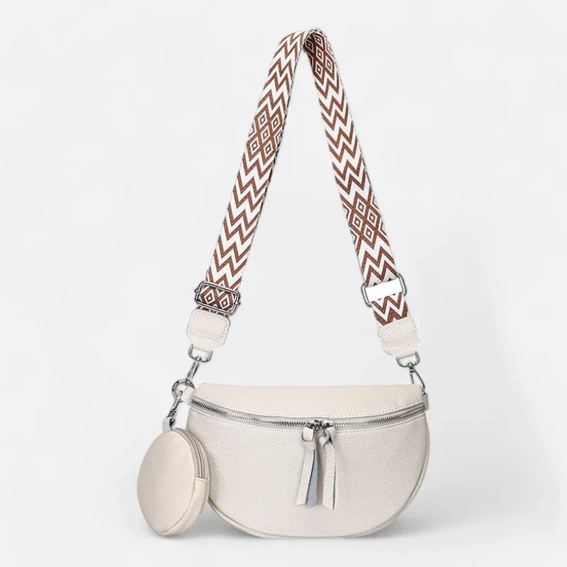 Sac Banane en Cuir à Bandoulière avec Porte-Monnaie | CAMILLA