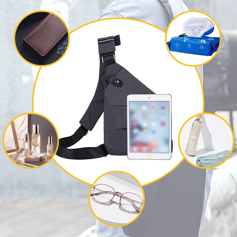 Sac Bandoulière Antivol pour Femme | TRAVELSAFE