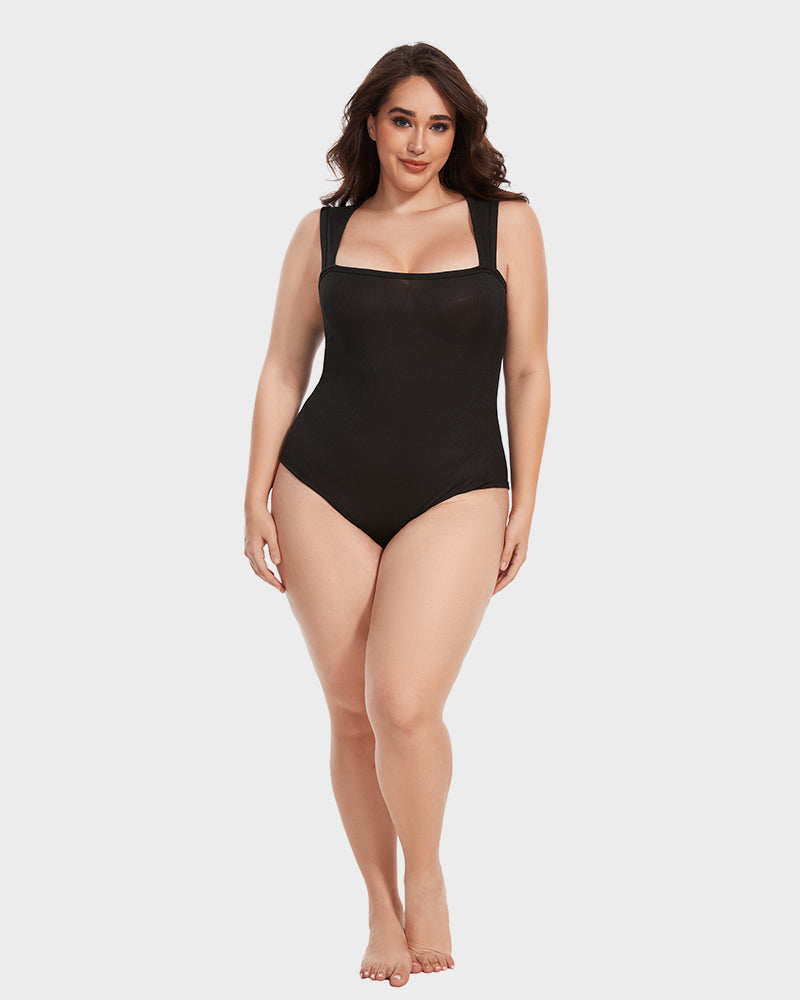 Body Gainant Col Carré | SLIMSHAPE™