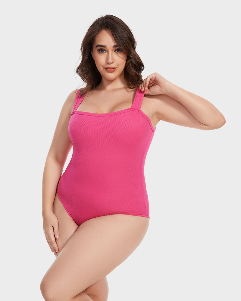 Body Gainant Col Carré | SLIMSHAPE™