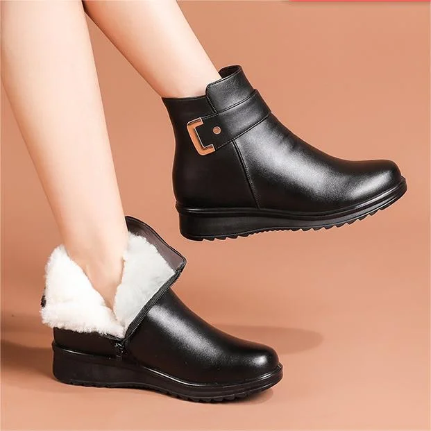 Bottes Femmes Orthopédiques en Cuir | ORTHOCLASS™