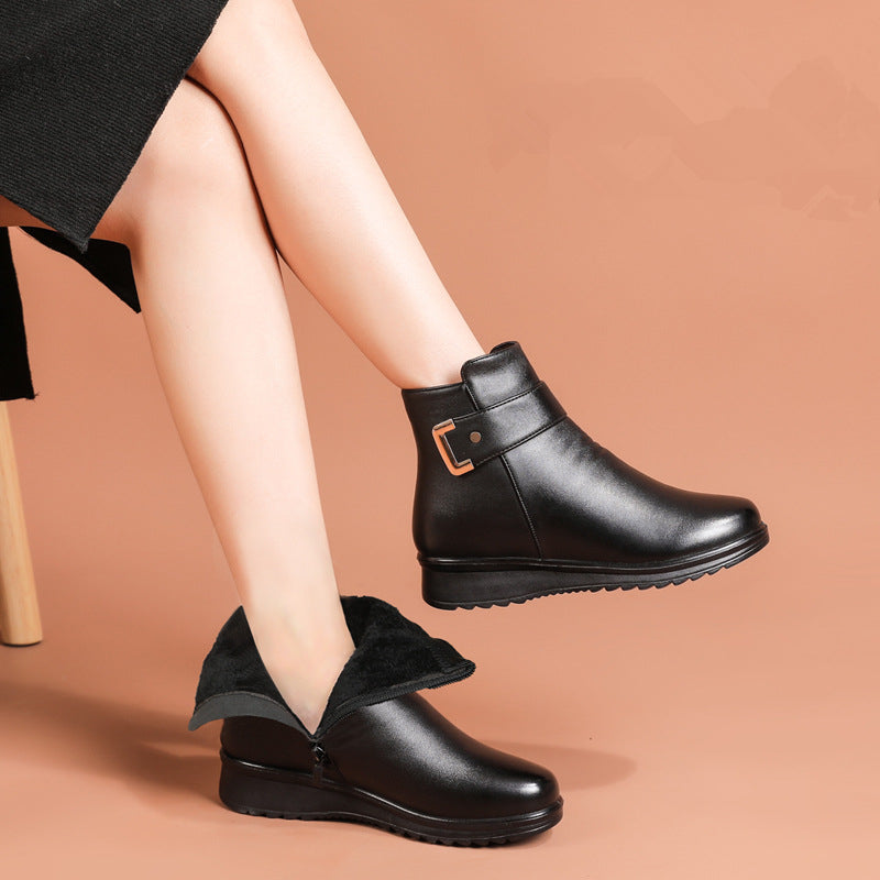 Bottes Femmes Orthopédiques en Cuir | ORTHOCLASS™