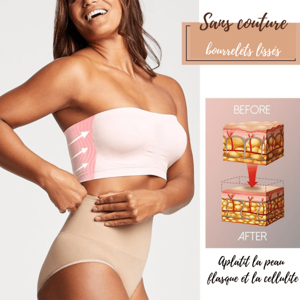 Soutien Gorge Bandeau Sans Armatures & Sans Bretelles | SUPPORTIVA™