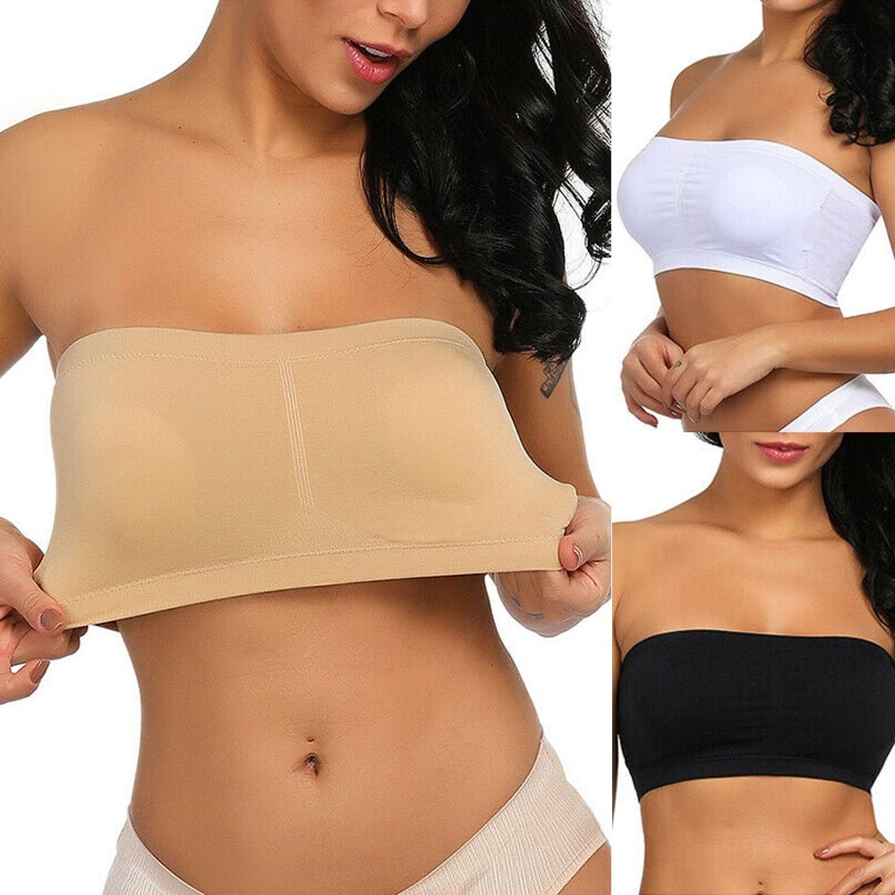Soutien Gorge Bandeau Sans Armatures & Sans Bretelles | SUPPORTIVA™